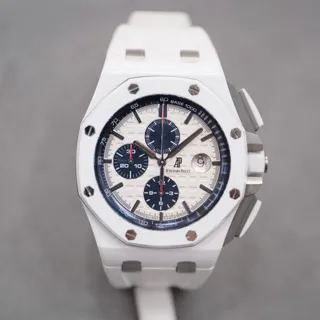 Audemars Piguet Royal Oak Offshore 26402CB.OO.A010CA.01 44mm Ceramic and Titanium White