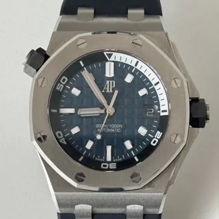 Audemars Piguet Royal Oak Offshore Diver 15720ST.OO.A027CA.01 ( OAK  ) 42mm Stainless steel Blue