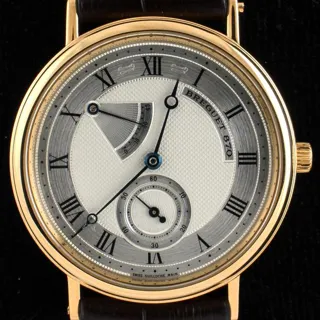 Breguet Classique 3380 35mm Yellow gold Silver