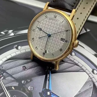 Breguet Classique 5177BR/12/9V6 38mm Rose gold Silver