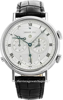 Breguet Classique 5707BB/12/9V6 39mm White gold Silver