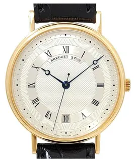 Breguet Classique 5930BA/12/984 36mm Yellow gold Silver