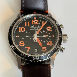 Breguet Pilot 3815TI/HO/3ZU 42mm Titanium Black