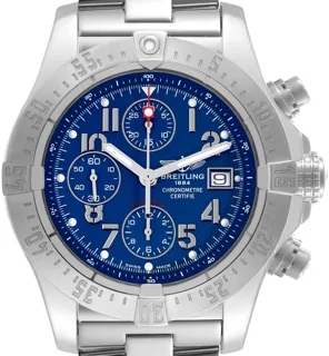 Breitling Avenger A13380 45mm Stainless steel Blue