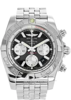 Breitling Chronomat 44 AB011012/B967/375A Stainless steel Black