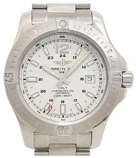 Breitling Colt A17388 44mm Stainless steel White