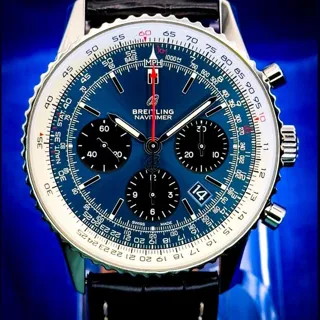 Breitling Navitimer 1 B01 Chronograph 43 AB0121211C1P1 43mm Stainless steel Blue