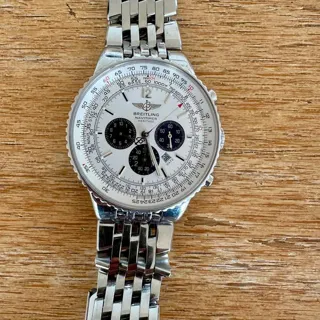 Breitling Navitimer A35340 43mm Stainless steel White