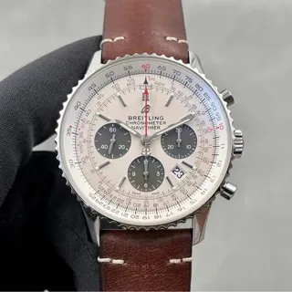 Breitling Navitimer AB0121211G1P2 43mm Stainless steel Silver