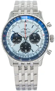 Breitling Navitimer AB0138 43mm Stainless steel Blue