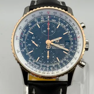 Breitling Navitimer U13324211B1X1 41mm Stainless steel and Red gold Black