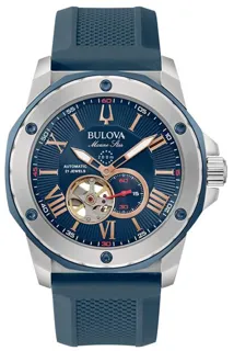 Bulova Marine Star 98A282 44mm Stainless steel Blue