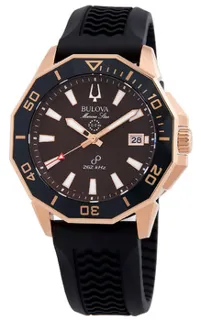 Bulova Marine Star 98B421 Stainless steel Brown