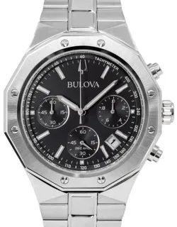 Bulova Precisionist 96B410 44mm Stainless steel Black