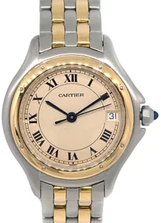 Cartier Panthère 187906 28mm 18KYG$Stainless Steel