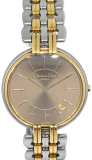 Dior Bagheera D65-111 32mm Stainless steel and Gold-plated