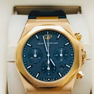 Girard-Perregaux Laureato 81020-52-432-BB4A 42mm Rose gold Blue