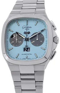 Glashütte Seventies 1-37-02-13-02-70 40mm Stainless steel Blue