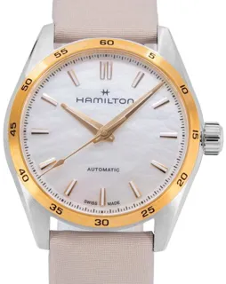 Hamilton Jazzmaster H36125890 34mm Stainless steel White