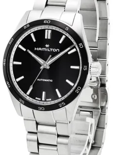 Hamilton Jazzmaster H36205130 38mm Stainless steel Black