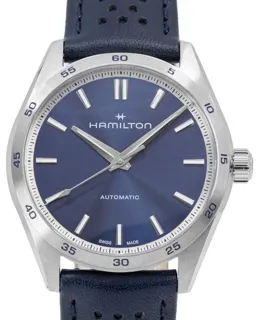 Hamilton Jazzmaster H36215640 38mm Stainless steel Blue