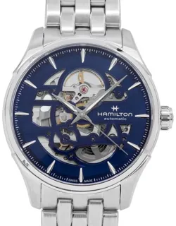 Hamilton Jazzmaster H42535141 40mm Stainless steel Blue