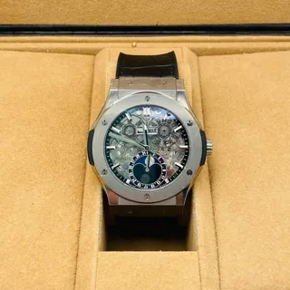 Hublot Classic Fusion Aerofusion 517.NX.0170.LR 45mm Titanium Skeletonized