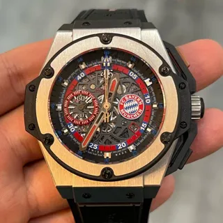 Hublot King Power 716.nx.1129.rx.bym12 48mm Titanium Skeletonized