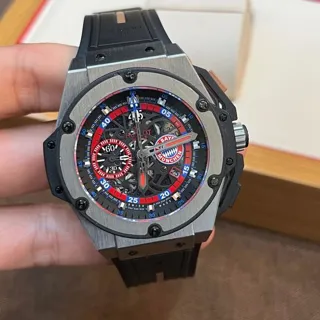 Hublot King Power 716.nx.1129.rx.bym12 48mm Titanium Skeletonized