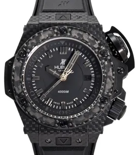 Hublot King Power 731.QX.1140.RX 48mm Carbon fiber Black