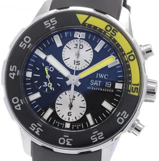 IWC Aquatimer Chronograph IW376702 45mm Stainless steel Black