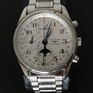 Longines Master Collection L2.673.4.78.3 40mm Stainless steel Silver