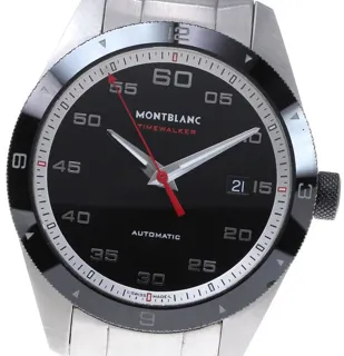 Montblanc TimeWalker 7426/116060 41mm Stainless steel Black