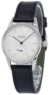 NOMOS Orion 309 35mm Stainless steel White