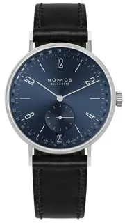 NOMOS Tangente 136 37.5mm Stainless steel Blue