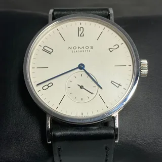 NOMOS Tangomat 601 Stainless steel White