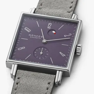 NOMOS Tetra 488 Stainless steel Purple