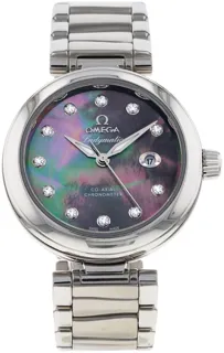 Omega De Ville 425.30.34.20.57.004 Stainless steel Black