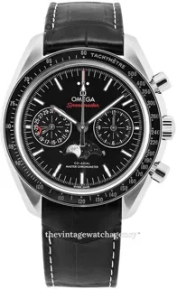 Omega Speedmaster Professional Moonwatch Moonphase 304.33.44.52.01.001 Stainless steel Black