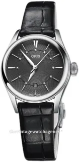 Oris Artelier 01 561 7722 4053-07 5 14 64FC 28mm Stainless steel Gray