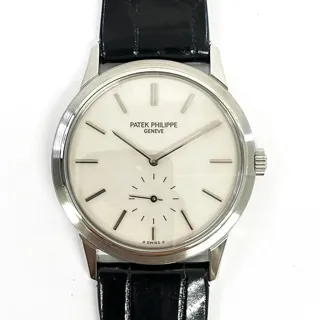 Patek Philippe Calatrava 3718A 33mm Stainless steel White