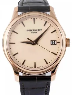 Patek Philippe Calatrava 5227R-001 39mm Rose gold White