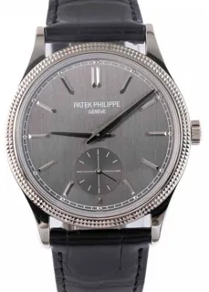 Patek Philippe Calatrava 6119G-001 37mm White gold Gray