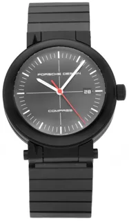 Porsche Design Heritage 6520.13.41.0270 42mm Titanium Black