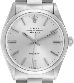 Rolex Air King 5500 34mm Stainless steel Silver