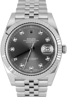 Rolex Datejust 41 126334 Stainless steel Gray