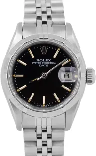 Rolex Datejust 69190 Stainless steel Black