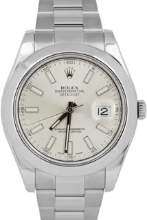 Rolex Datejust II 116334 Stainless steel Silver