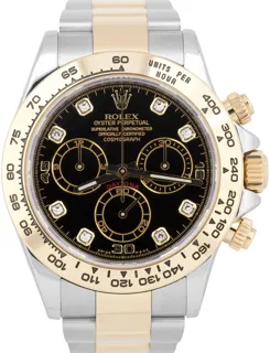 Rolex Daytona Cosmograph 116503 Stainless steel and 18k yellow gold Black