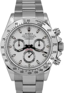 Rolex Daytona Cosmograph 116520 Stainless steel White